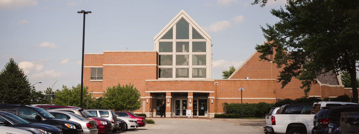 View of BAVC from parking lot