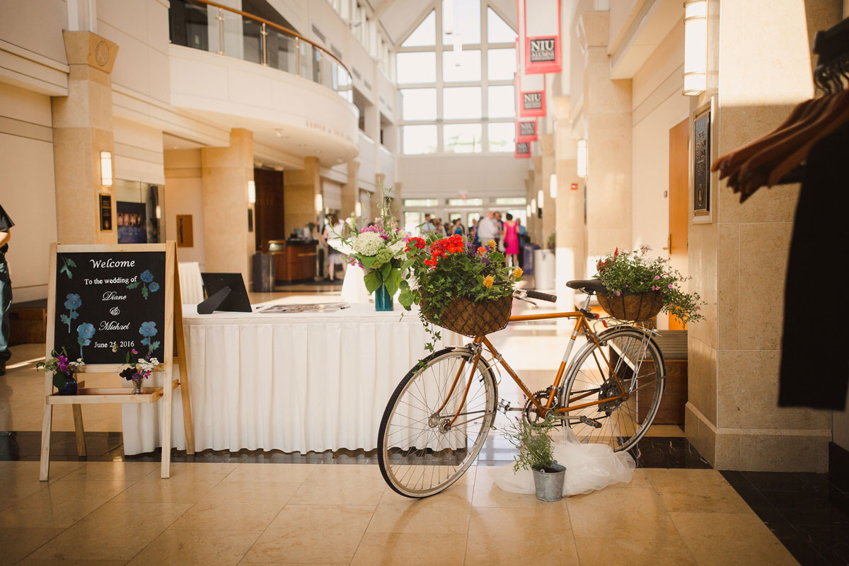 Lobby at Barsema Alumni and Visitors Center